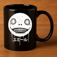 Nier Creepy Face 11oz C Handle Ceramic Mug