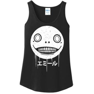 Nier Creepy Face Ladies Essential Tank