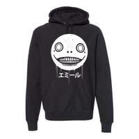 Nier Creepy Face Premium Hoodie