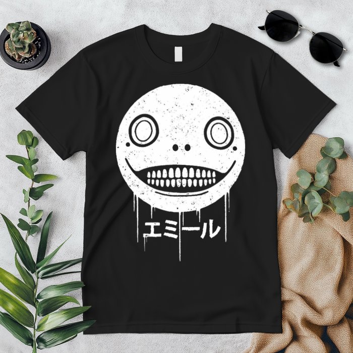Nier Creepy Face Premium T-Shirt