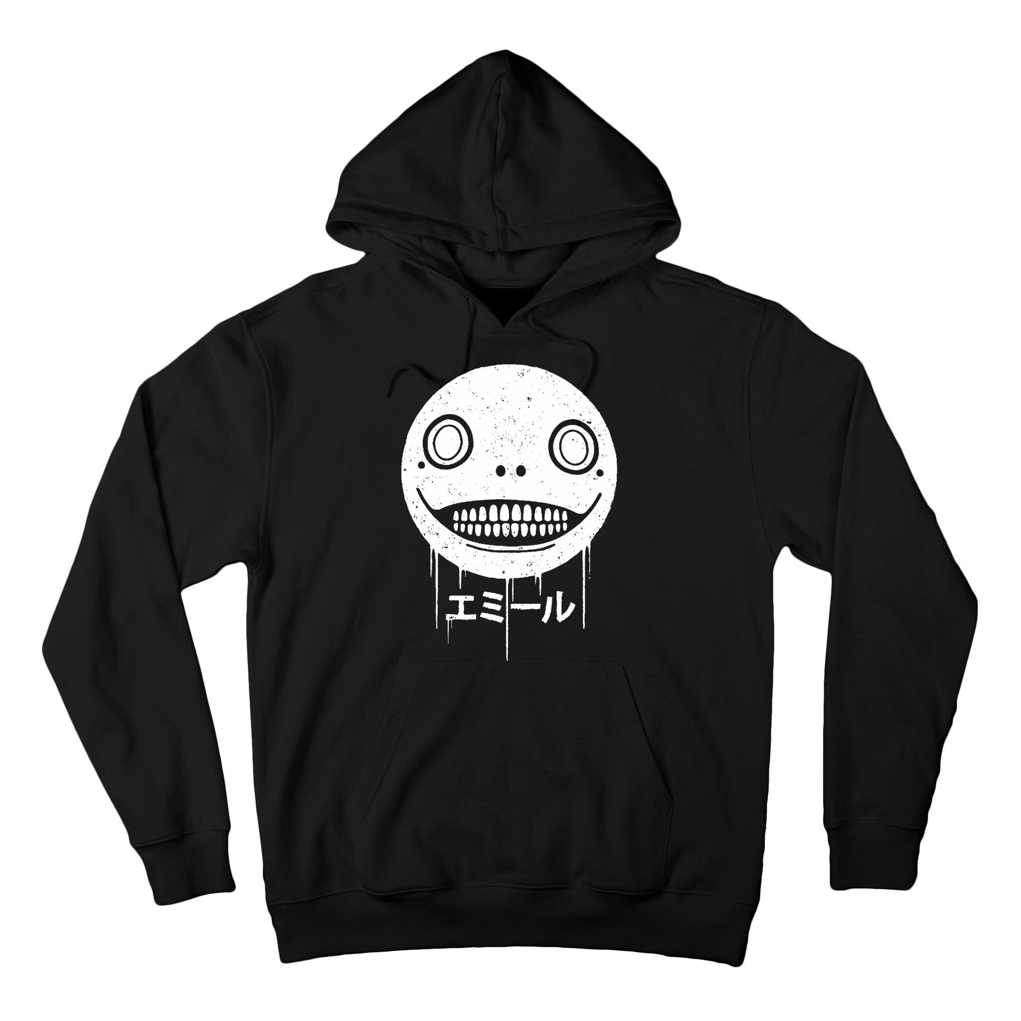 Nier Creepy Face Tall Hoodie