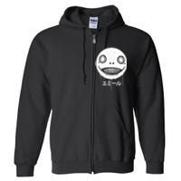 Nier Creepy Face Full Zip Hoodie