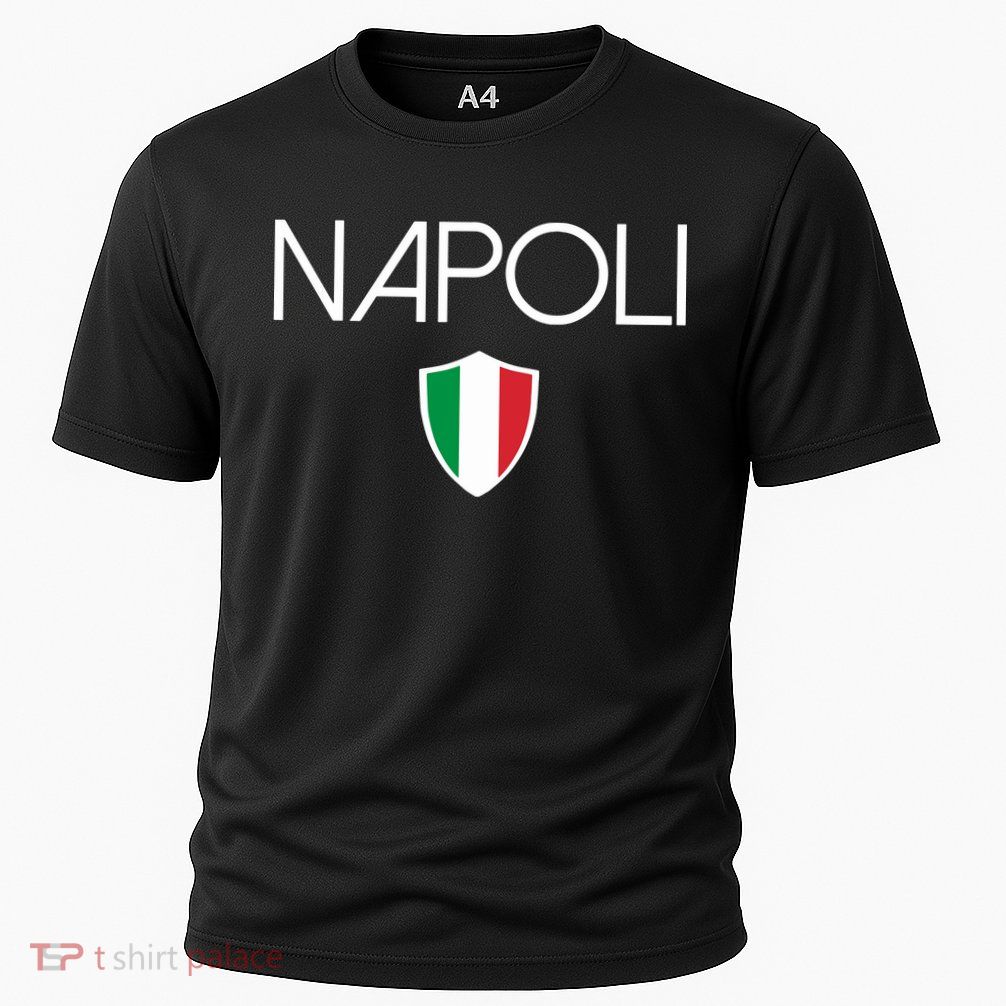 Napoli Italian Flag Naples Italy Soccer Souvenir Performance Shirt