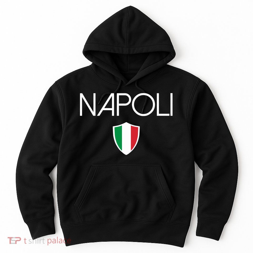 Napoli Italian Flag Naples Italy Soccer Souvenir Hoodie