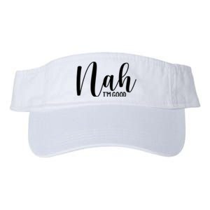 Nah IM Good Valucap Bio-Washed Visor