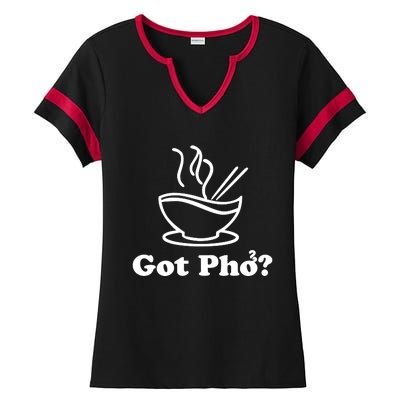 New I Got Pho Asian Nudles Cool Design Ladies Halftime Notch Neck Tee