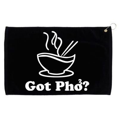 New I Got Pho Asian Nudles Cool Design Grommeted Golf Towel