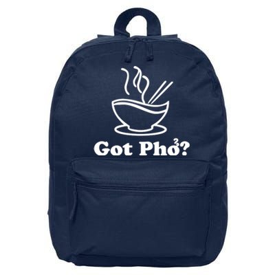 New I Got Pho Asian Nudles Cool Design 16 in Basic Backpack