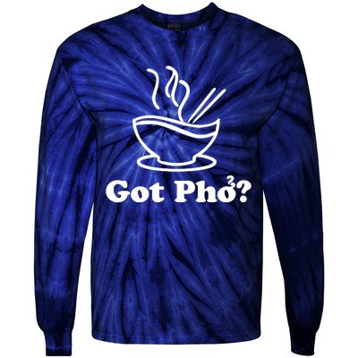 New I Got Pho Asian Nudles Cool Design Tie-Dye Long Sleeve Shirt