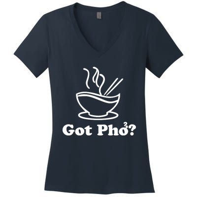 New I Got Pho Asian Nudles Cool Design Women's V-Neck T-Shirt