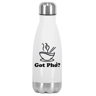 New I Got Pho Asian Nudles Cool Design Stainless Steel Insulated Water Bottle