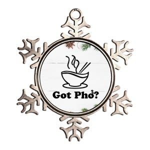 New I Got Pho Asian Nudles Cool Design Metallic Star Ornament