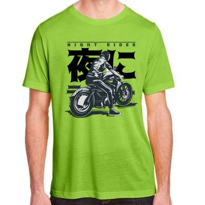 Night Rider Japanese Biker Adult ChromaSoft Performance T-Shirt