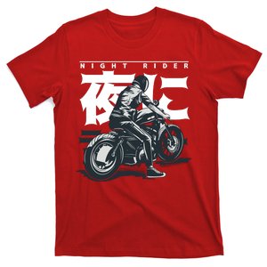 Night Rider Japanese Biker T-Shirt