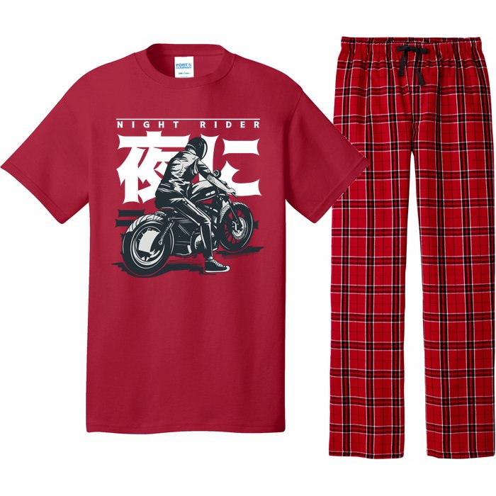 Night Rider Japanese Biker Pajama Set