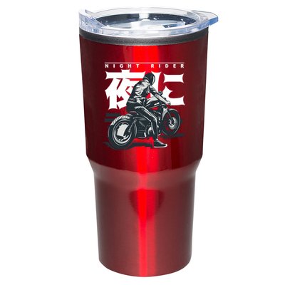 Night Rider Japanese Biker Tumbler