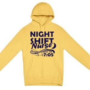 Night Shift Nurse Premium Pullover Hoodie