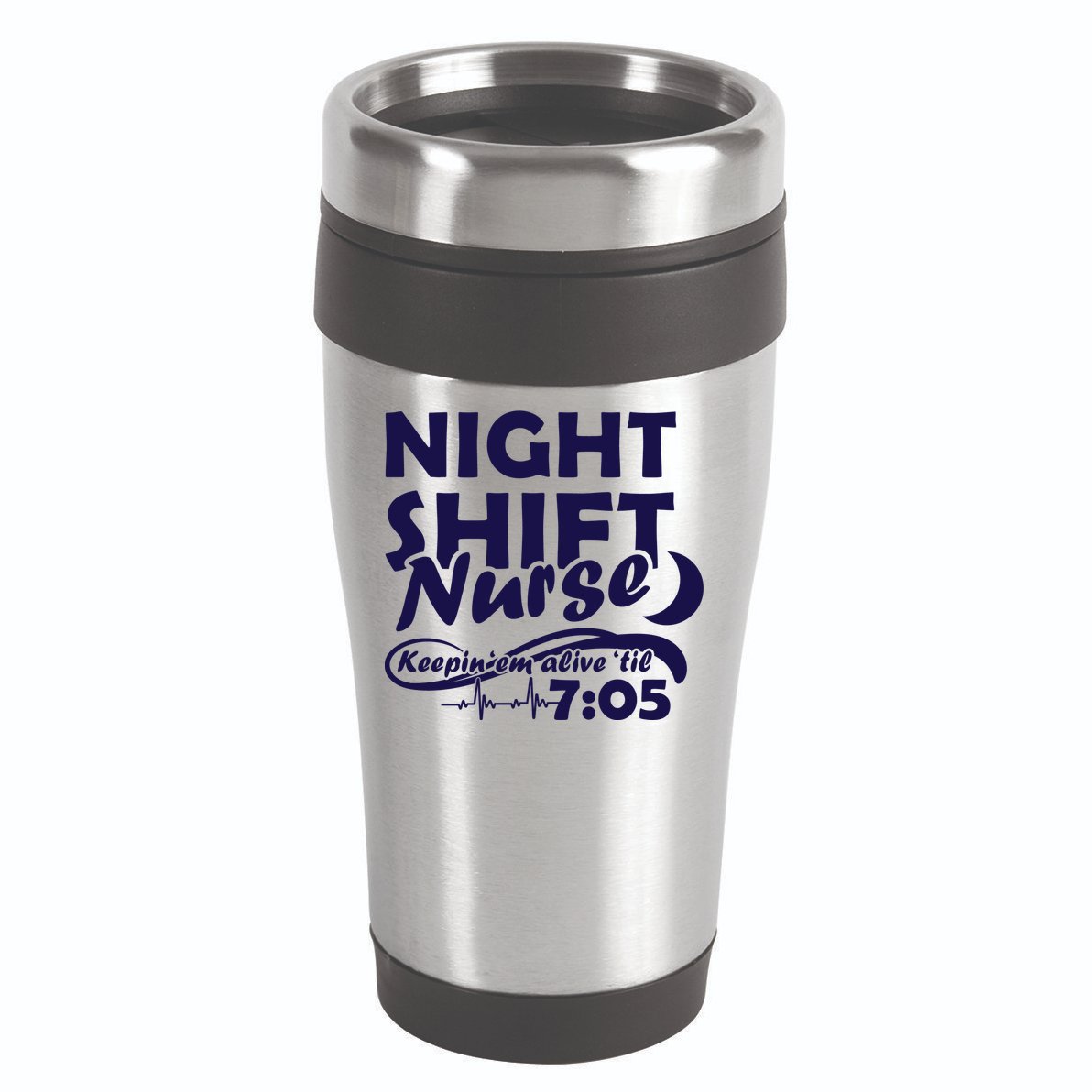 Night Shift Nurse 16oz Travel Tumbler