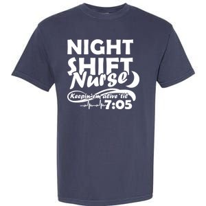 Night Shift Nurse Garment-Dyed Heavyweight T-Shirt