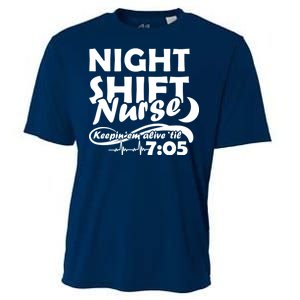 Night Shift Nurse Cooling Performance Crew T-Shirt