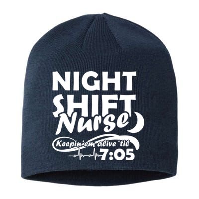 Night Shift Nurse Sustainable Beanie