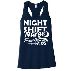 Night Shift Nurse Women's Racerback Tank