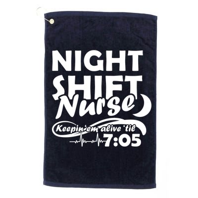 Night Shift Nurse Golf Towel