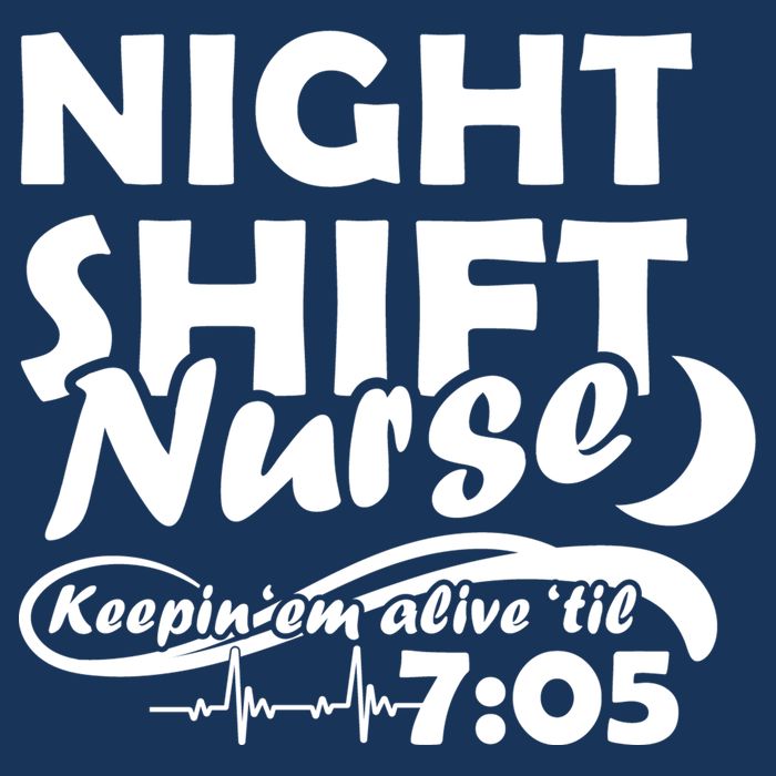 Night Shift Nurse Zip Tote Bag
