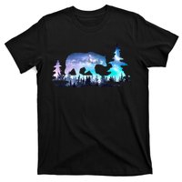 Night Sky Wilderness Bear T-Shirt