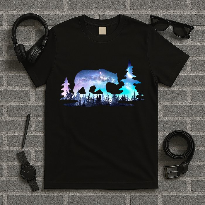 Night Sky Wilderness Bear T-Shirt