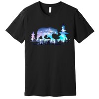 Night Sky Wilderness Bear Premium T-Shirt