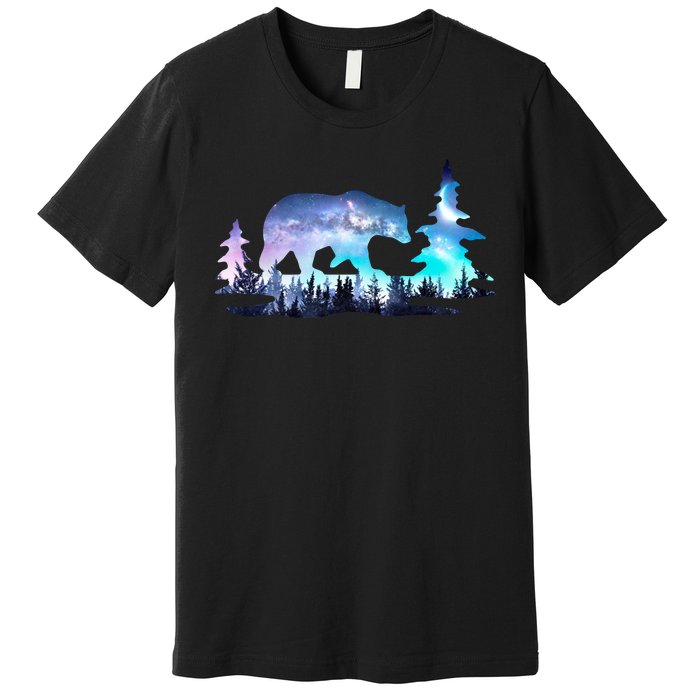 Night Sky Wilderness Bear Premium T-Shirt