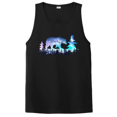 Night Sky Wilderness Bear PosiCharge Competitor Tank