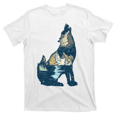 Night Wolf Wilderness T-Shirt