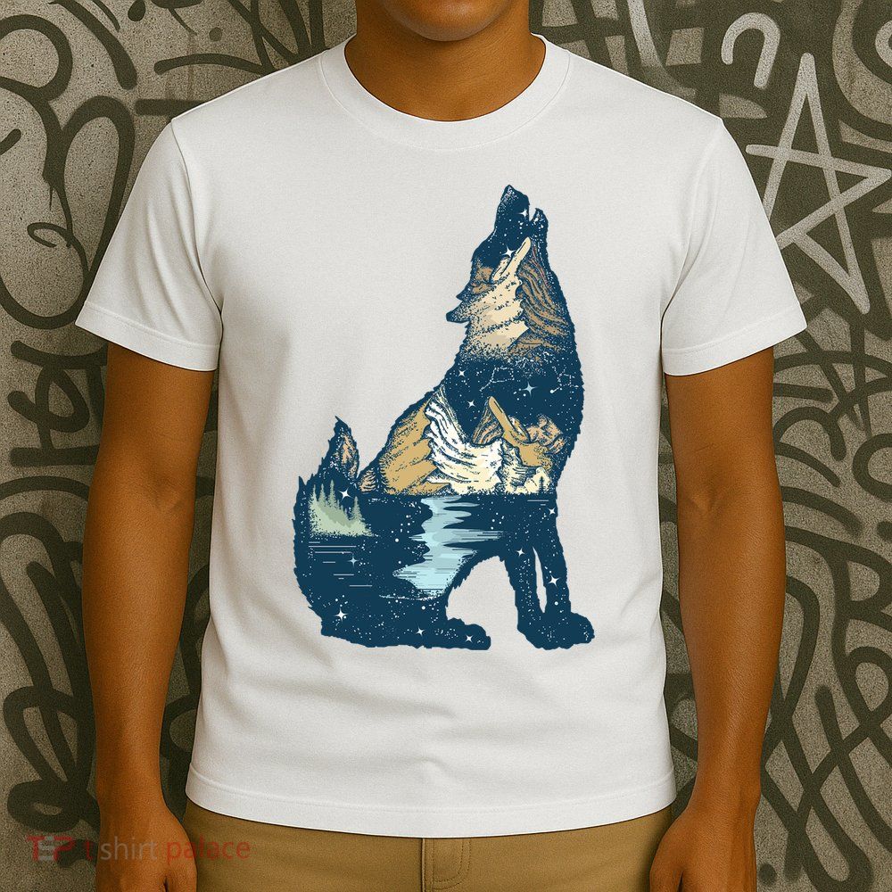Night Wolf Wilderness T-Shirt