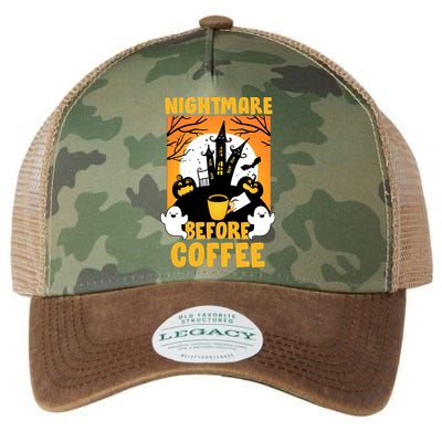 Nightmare Before Coffee Legacy Tie Dye Trucker Hat