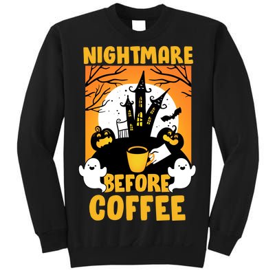 Nightmare Before Coffee Sweatshirt