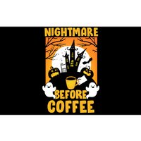 Nightmare Before Coffee Bumper Sticker