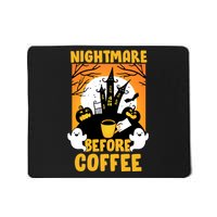 Nightmare Before Coffee Mousepad