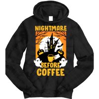 Nightmare Before Coffee Tie Dye Hoodie