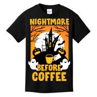 Nightmare Before Coffee Kids T-Shirt