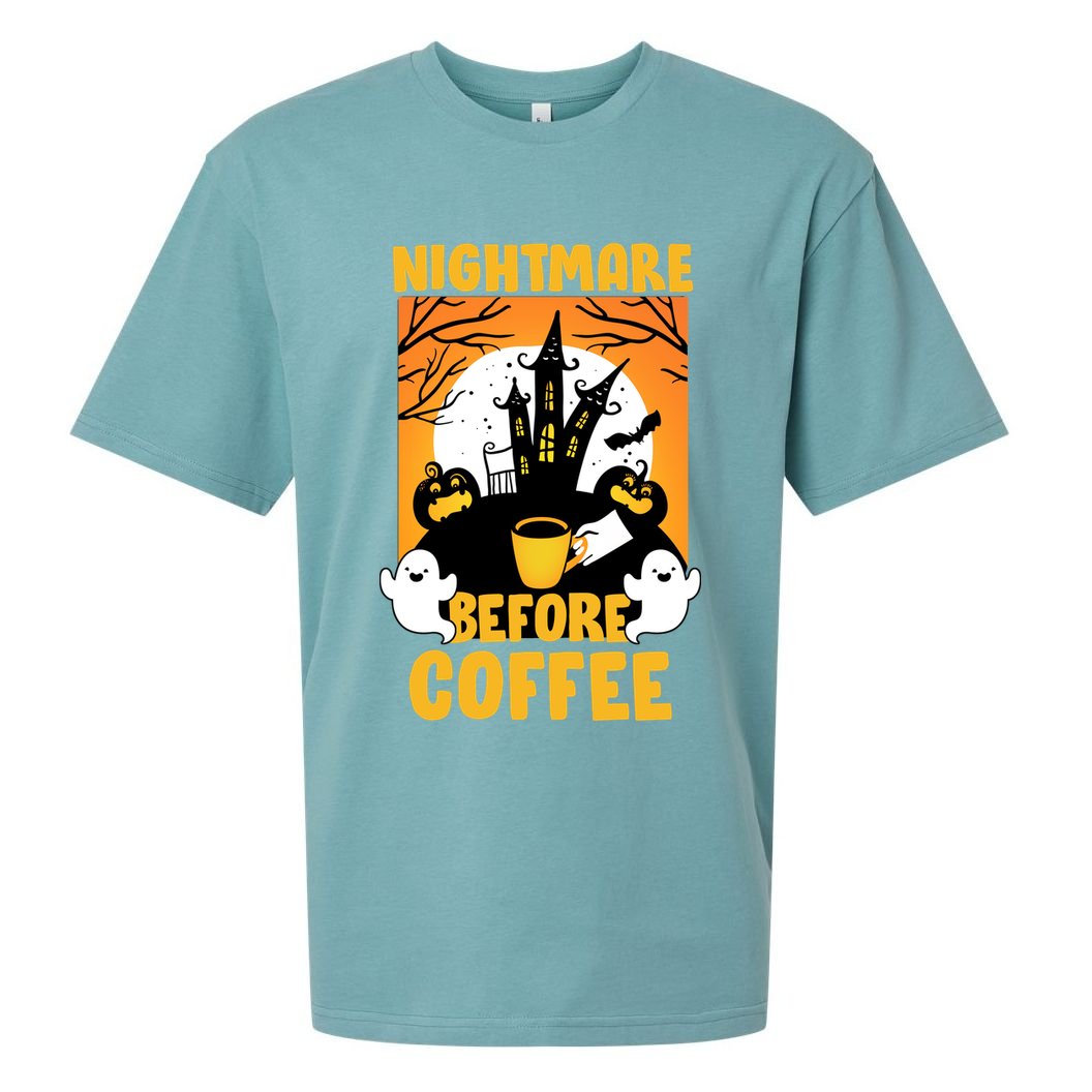 Nightmare Before Coffee Sueded Cloud Jersey T-Shirt