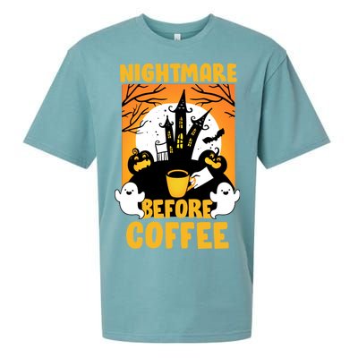 Nightmare Before Coffee Sueded Cloud Jersey T-Shirt