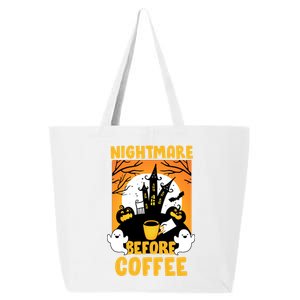 Nightmare Before Coffee 25L Jumbo Tote