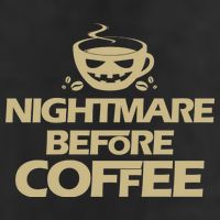 Nightmare Before Coffee Halloween 11oz C Handle Ceramic Mug