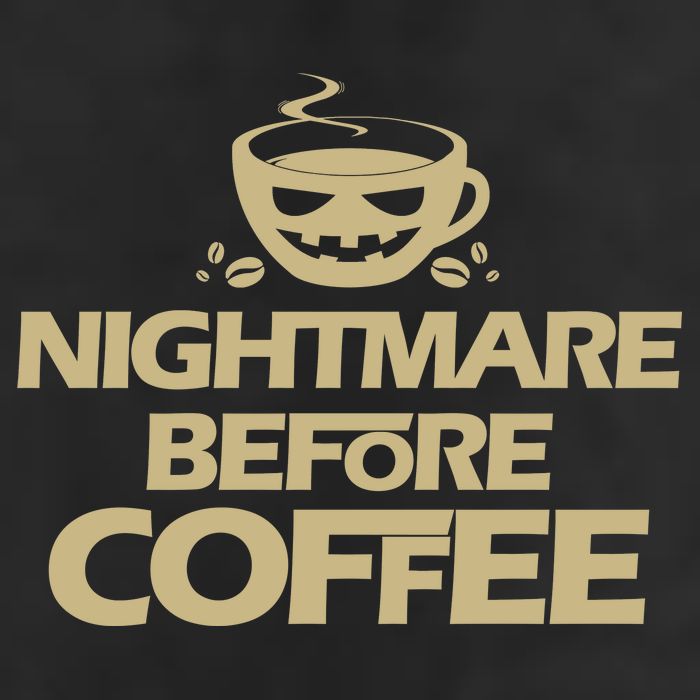 Nightmare Before Coffee Halloween 11oz C Handle Ceramic Mug