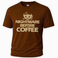 Nightmare Before Coffee Halloween Cooling Performance Crew T-Shirt