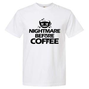 Nightmare Before Coffee Halloween Garment-Dyed Heavyweight T-Shirt