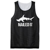 Nailed It Hammerhead Shark Tee Funny Shark Mesh Reversible Basketball Jersey Tank