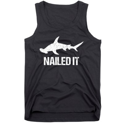 Nailed It Hammerhead Shark Tee Funny Shark Tank Top